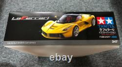 Tamiya 1/24 Ferrari LaFerrari Yellow Plastic model kit
