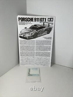 Tamiya 1/24 Porsche 911 GT1 Le Mans Finished Body Plastic Model Kit #24264 READ