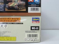 Tamiya & Hasegawa Collectible Plastic Model Set 4 Unassembled Kits