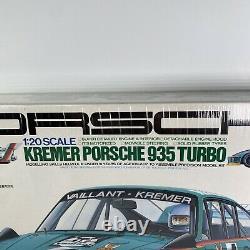 Tamiya Porsche Kremer 935 Turbo 1/20 Scale SEALED Racing Hobby Vaillant Garage