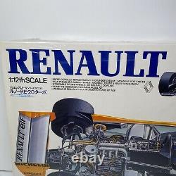 Tamiya Renault RE 20 Turbo Sealed 1/12 Big Scale Racing Plastic Model Car Kit