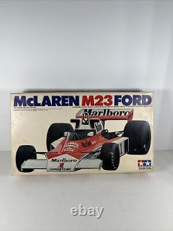 Tamiya Texaco Marlboro M23 Racing 120 plastic model kit #GC2002 Open Box AD IS