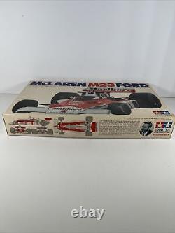 Tamiya Texaco Marlboro M23 Racing 120 plastic model kit #GC2002 Open Box AD IS