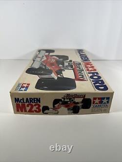 Tamiya Texaco Marlboro M23 Racing 120 plastic model kit #GC2002 Open Box AD IS