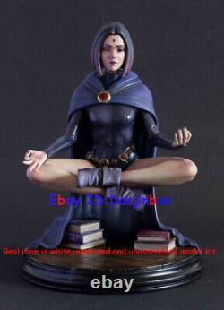 Teen Titans Raven Figure 3D Print Model Unpainted Unassembled H20cm 2 Heads GK