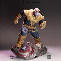 Thanos Unassembled Unpainted 3D Printing Resin Model Kits Garage Kits