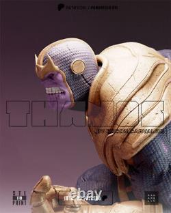 Thanos Unassembled Unpainted 3D Printing Resin Model Kits Garage Kits