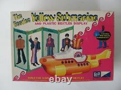 The Beatles Original 1968 Yellow Submarine Unassembled Model Kit In Box