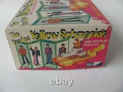 The Beatles Original 1968 Yellow Submarine Unassembled Model Kit In Box