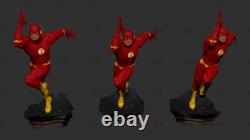 The Flash 1/6 Scale Unpainted Resin Model Kits Unassembled 3D Printed 28cm