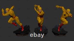 The Flash 1/6 Scale Unpainted Resin Model Kits Unassembled 3D Printed 28cm
