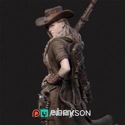 The Gunslinger Unassembled Unpainted 3D Printing Resin Model Kits Garage Kits