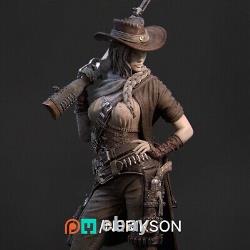 The Gunslinger Unassembled Unpainted 3D Printing Resin Model Kits Garage Kits