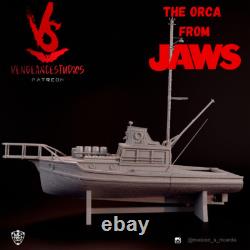 The Orca Jaws resin scale model kit unpainted 3d print