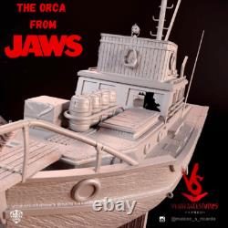 The Orca Jaws resin scale model kit unpainted 3d print