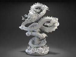 The Orient Dragon Long 3D printing Model Kit Unpainted Unassembled Resin GK