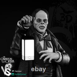 The Phantom of the Opera Unpainted Unassembled 3D printed Resin Model Kit GK2