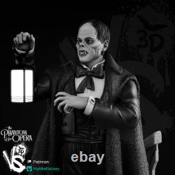 The Phantom of the Opera Unpainted Unassembled 3D printed Resin Model Kit GK2
