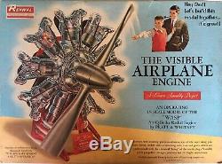 The Visible Airplane Engine Model Kit 14 by Renwal Products Inc. Unassembled