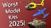 The Worst Plastic Scale Model Kits I Built In 2025