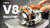 This Took Weeks Assembling A Real Miniature V8 Engine Model Kit Vortrixe