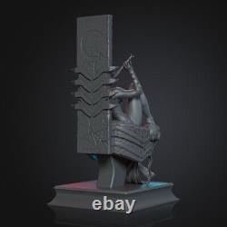 Throne Lady Unassembled Unpainted 3D Printing Resin Model Kits Garage Kits