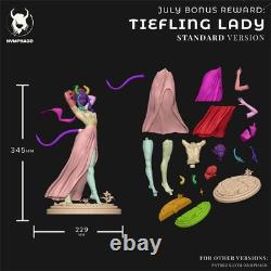 Tiefling 3D Printing Unassembled Unpainted Resin Garage Kits Model Kits
