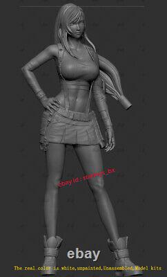 Tifa Sweater Ver. Unpainted 16 Model Kit Unassembled 3D Printing Garage Kit GK