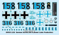 Trumpeter 00953 1/16 German Sd. Kfz. 165 Hummel Model Kit (Late Production)