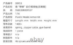 Trumpeter 00953 1/16 German Sd. Kfz. 165 Hummel Model Kit (Late Production)