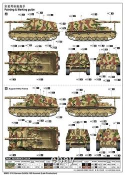 Trumpeter 00953 1/16 German Sd. Kfz. 165 Hummel Model Kit (Late Production)