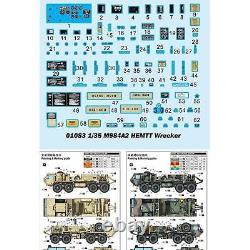 Trumpeter 01083 1/35 M984A2 HEMTT Wrecker Ambulance Kit Plastic Static Model