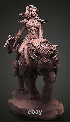 Tyrande Whisperwind 3D Printing Figure Model Kits Unpainted Unassembled GK H40cm