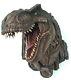 Tyrannosaurus Rex Dinosaur Head Figure Unpainted Unassembled Resin Kit 32cm Tall