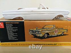 ULTRA RARE! ORIGINAL AMT 1964 FORD FALCON SPRINT CONV Model Kit GORGEOUS