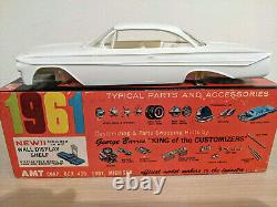 ULTRA RARE! ORIGINAL SMP AMT 1961 CHEVY HARDTOP Model Car Kit GORGEOUS L@@K
