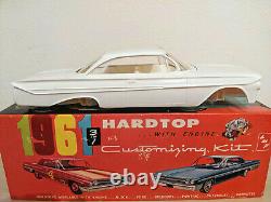 ULTRA RARE! ORIGINAL SMP AMT 1961 CHEVY HARDTOP Model Car Kit GORGEOUS L@@K