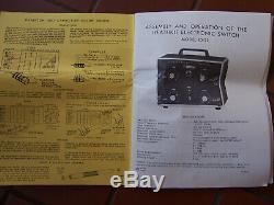 UNBUILT Unassembled Vintage Radio kit Heathkit Electronic Switch Model ID-22