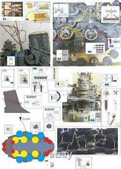 US-S VeryFire VF250001 1/250 IJN Yamato Battleship Super Detail Set for Arii Kit