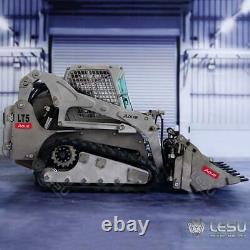 US Stock 1/14 LESU RC Hydraulic Aoue-LT5 Metal Tracked Skid-Steer Loader Model