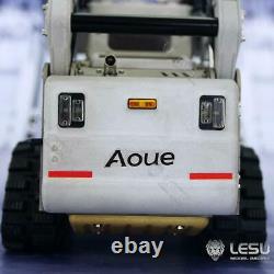 US Stock 1/14 LESU RC Hydraulic Aoue-LT5 Metal Tracked Skid-Steer Loader Model