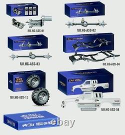 US Stock HG RC Pickup 44 Rally 1/10 Car Series Crawler KIT Model Chassis Axles