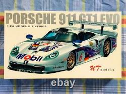 UT Model 124 Scale Porsche 911 GT1 EVO Automotive Plastic Model Kit Unassembled