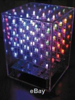 Unassembled HypnoCube LED Lights Colorful Alternating Dancing Display Show DIY