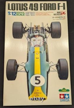Unassembled TAMIYA 1/12 Lotus 49 Ford F-1 Big Scale Plastic Model Kit