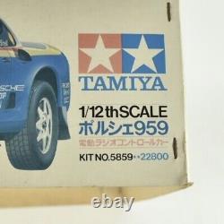 Unassembled TAMIYA Tamiya Electric RC 4 Wheel Drive Porsche 959 Paris Dakar Ra