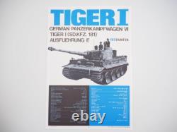 Unassembled Tamiya 1/25 German Army Heavy Tank Tiger I No. 11 Plastic Model