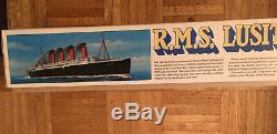 Unassembled Then Thing R. M. S. Lusitania 1/350 Lusitania Gunze Industry England