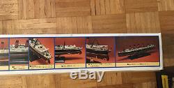 Unassembled Then Thing R. M. S. Lusitania 1/350 Lusitania Gunze Industry England