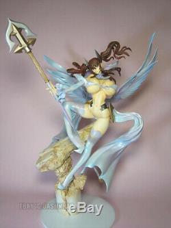 Unpainted 1/5 Absolute Whiteness Magical Girl Resin Figure Model Kit Unassembled